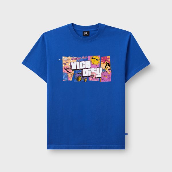 Blue GTA 6 Goodtime State Tee front view